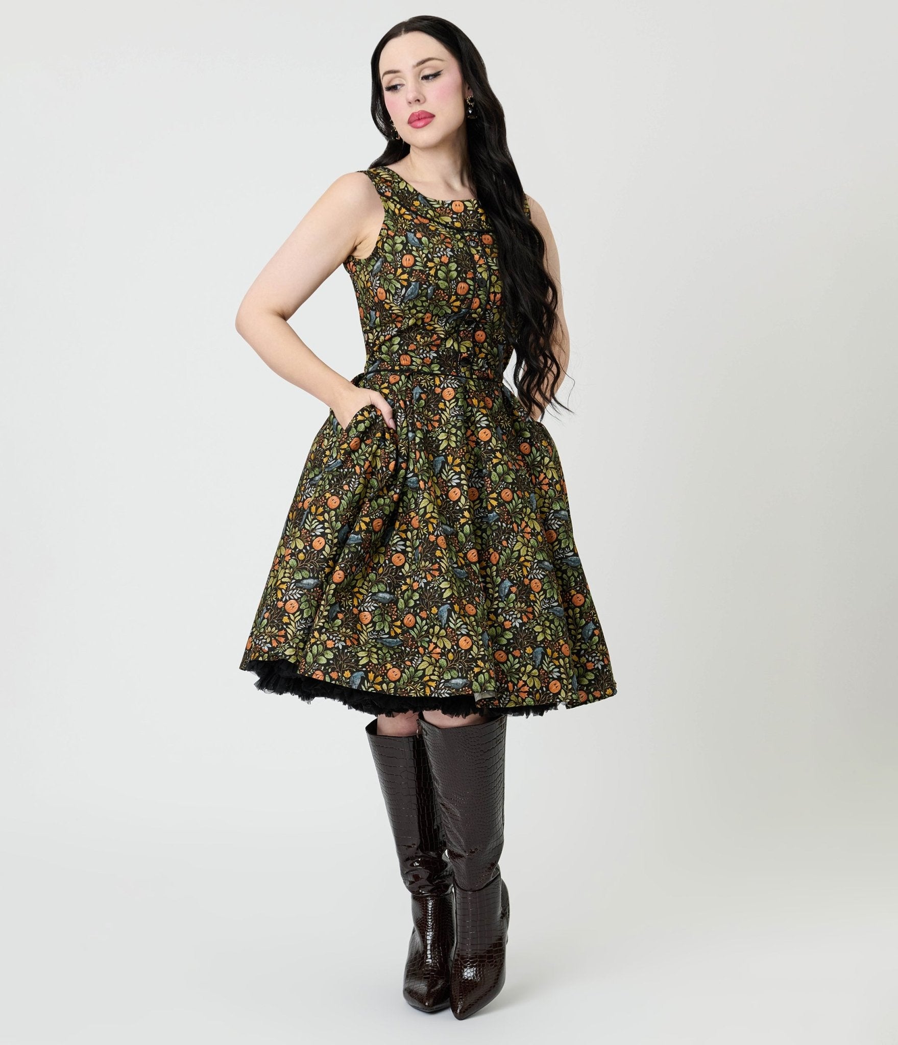 retrolicious-black-fall-pumpkin-elizabeth-cotton-swing-dress-7613315.jpg