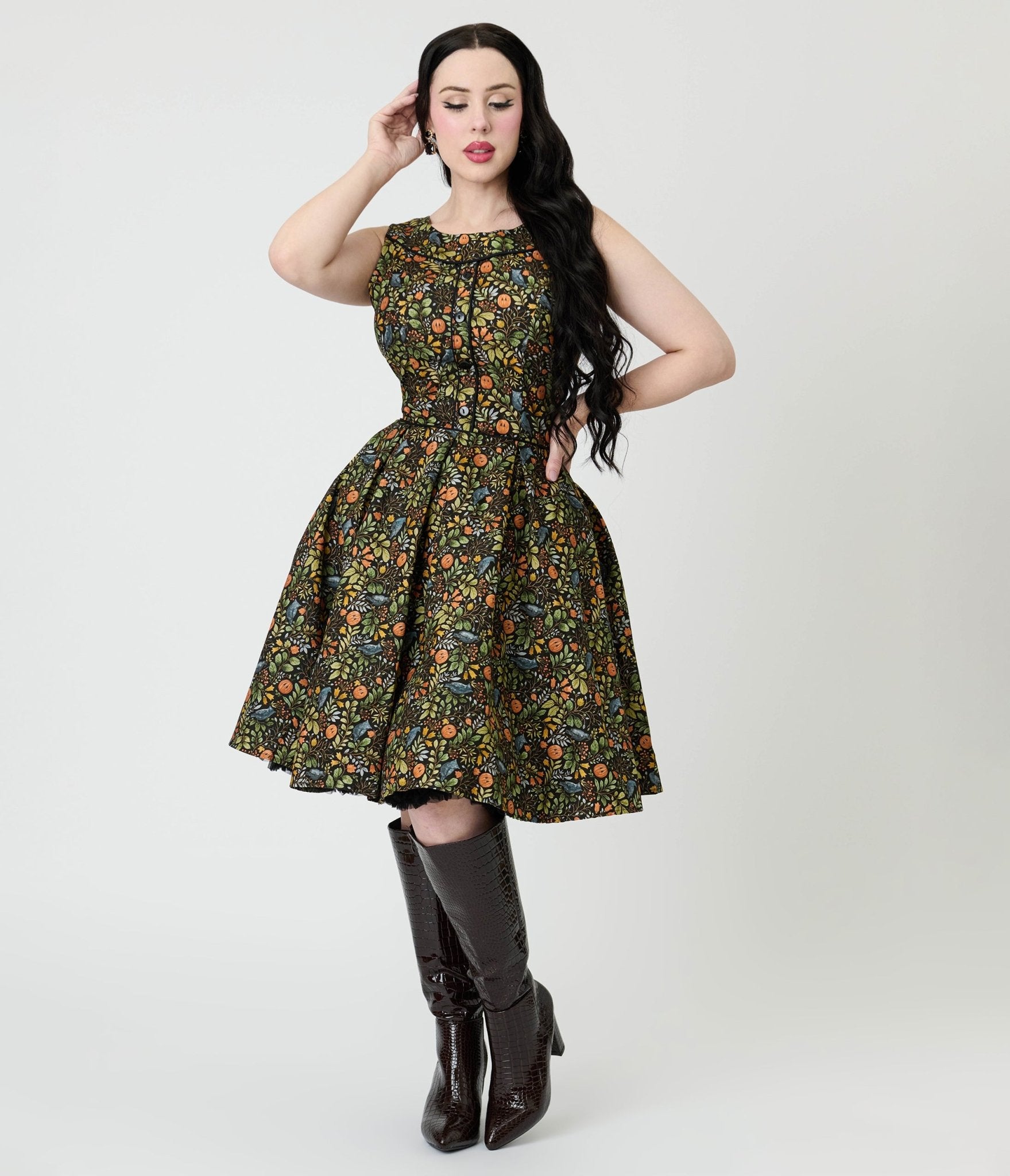 retrolicious-black-fall-pumpkin-elizabeth-cotton-swing-dress-7963038.jpg
