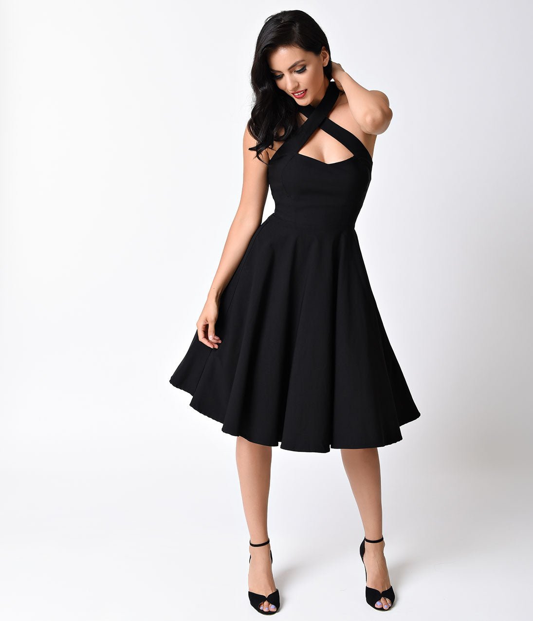 unique-vintage-black-criss-cross-halter-rita-flare-dress-317254.jpg