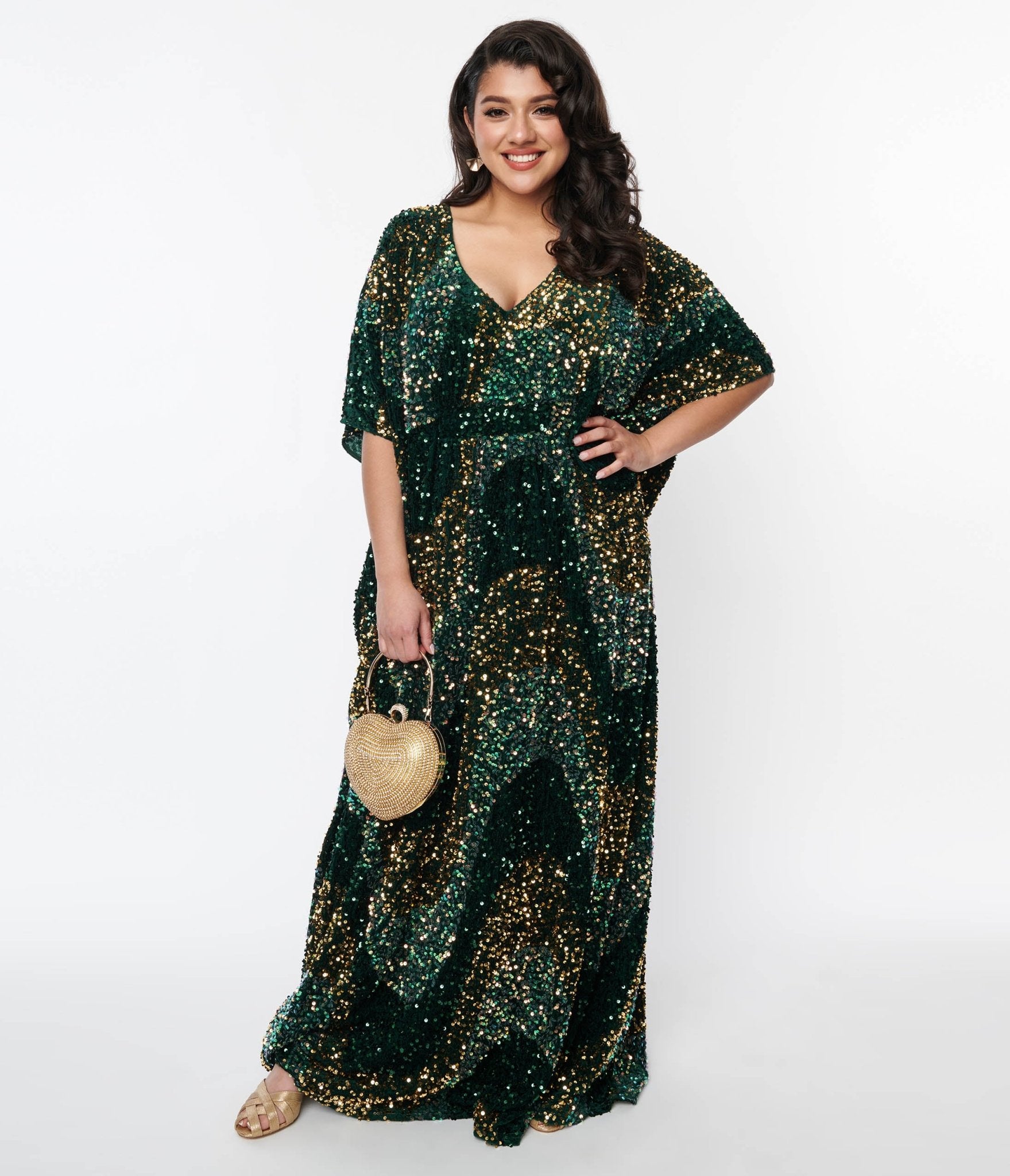 unique-vintage-emerald-gold-sequin-burton-caftan-dress-235062.jpg