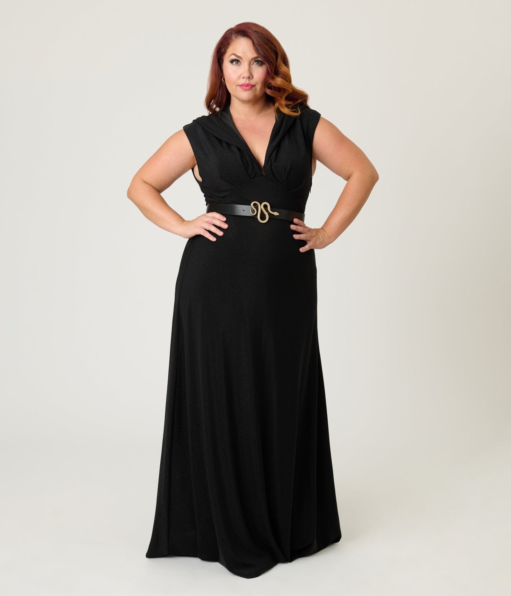 unique-vintage-plus-size-black-shimmer-snake-hooded-maxi-dress-1953447.jpg