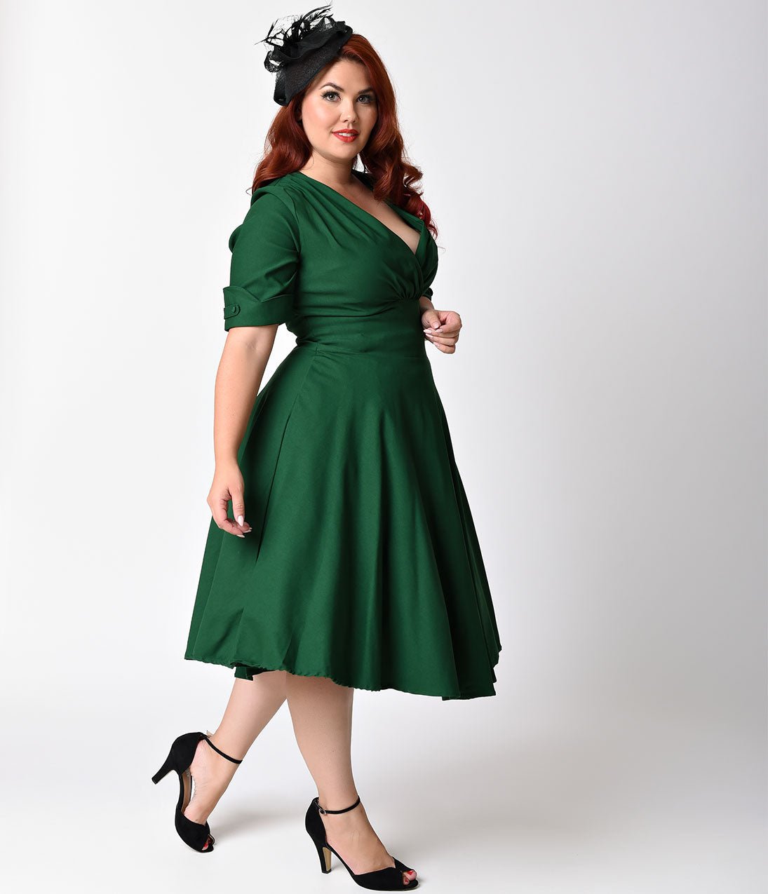 unique-vintage-plus-size-emerald-green-delores-swing-dress-with-sleeves-142016.jpg